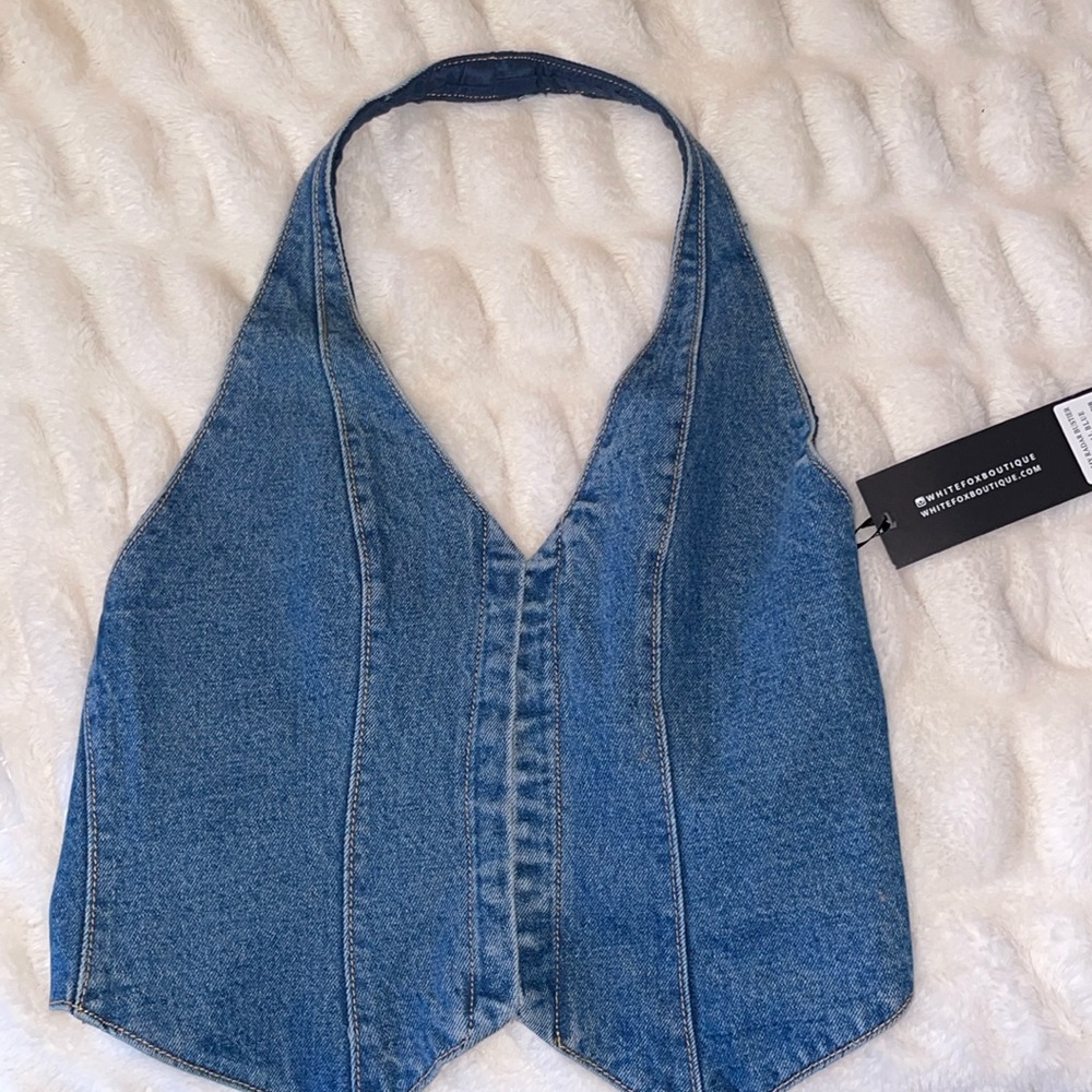 Whitefox Denim bustier